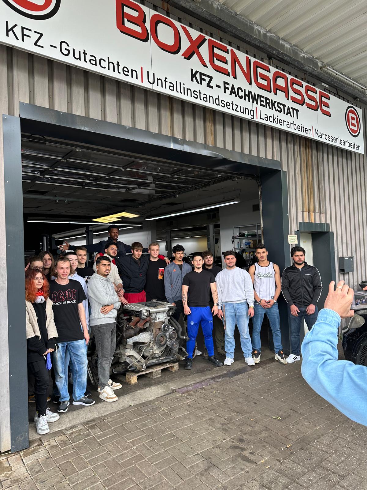Schulungsgruppe bei BOXENGASSE-RE